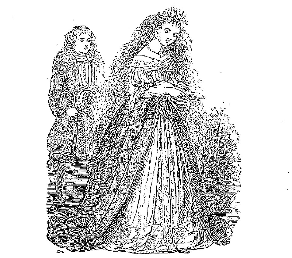 Aulnoy - Contes de Madame d'Aulnoy, 1882 (page 22 crop)