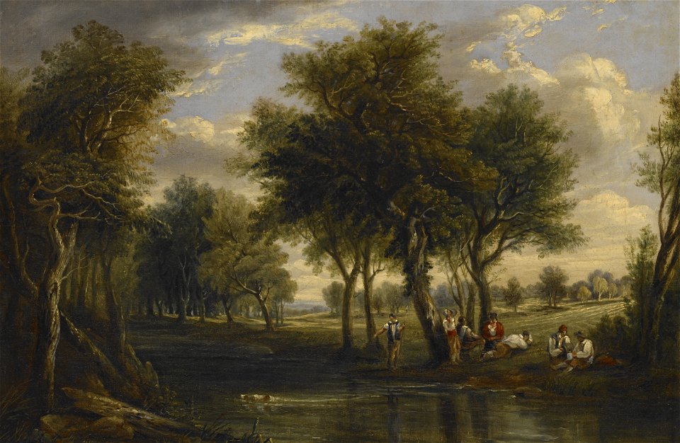 Augustus Wall Callcott - The Haymakers - 67.26 - Indianapolis Museum of Art