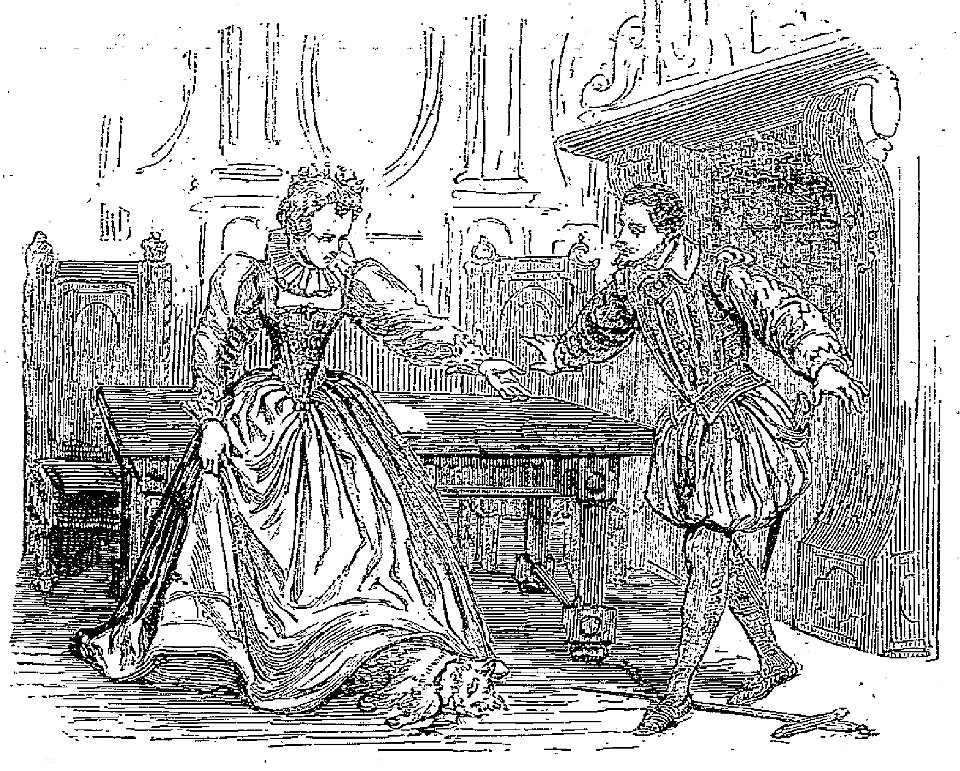Aulnoy - Contes de Madame d'Aulnoy, 1882 (page 92 crop)