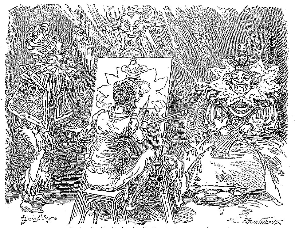 Aulnoy - Contes de Madame d'Aulnoy, 1882 (page 15 crop)