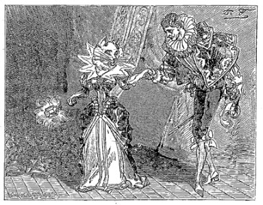 Aulnoy - Contes de Madame d'Aulnoy, 1882 (page 88 crop)