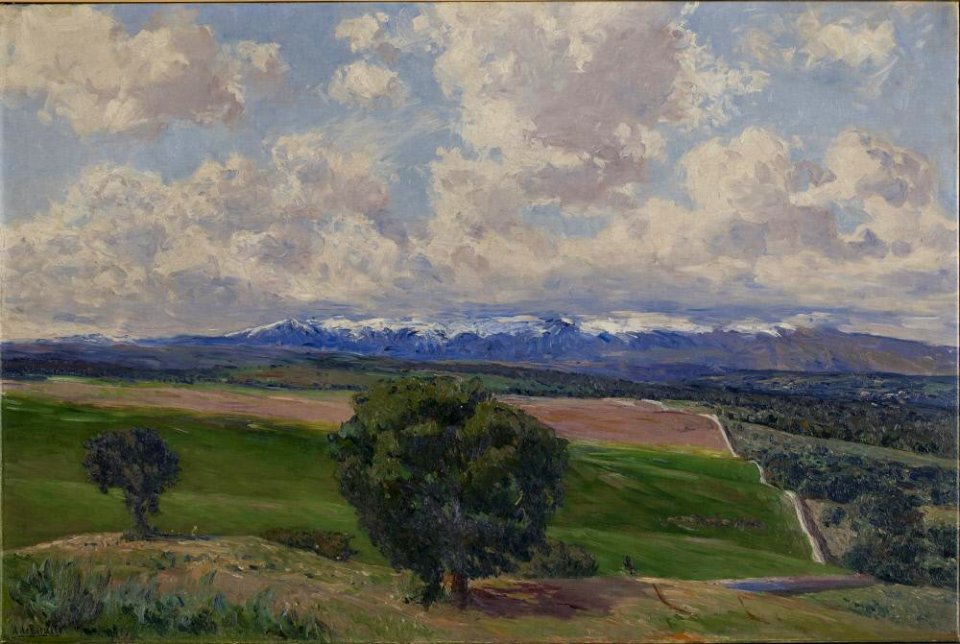 Aureliano de Beruete y Moret - View of the Guadarrama Mountains - A299 - Hispanic Society of America