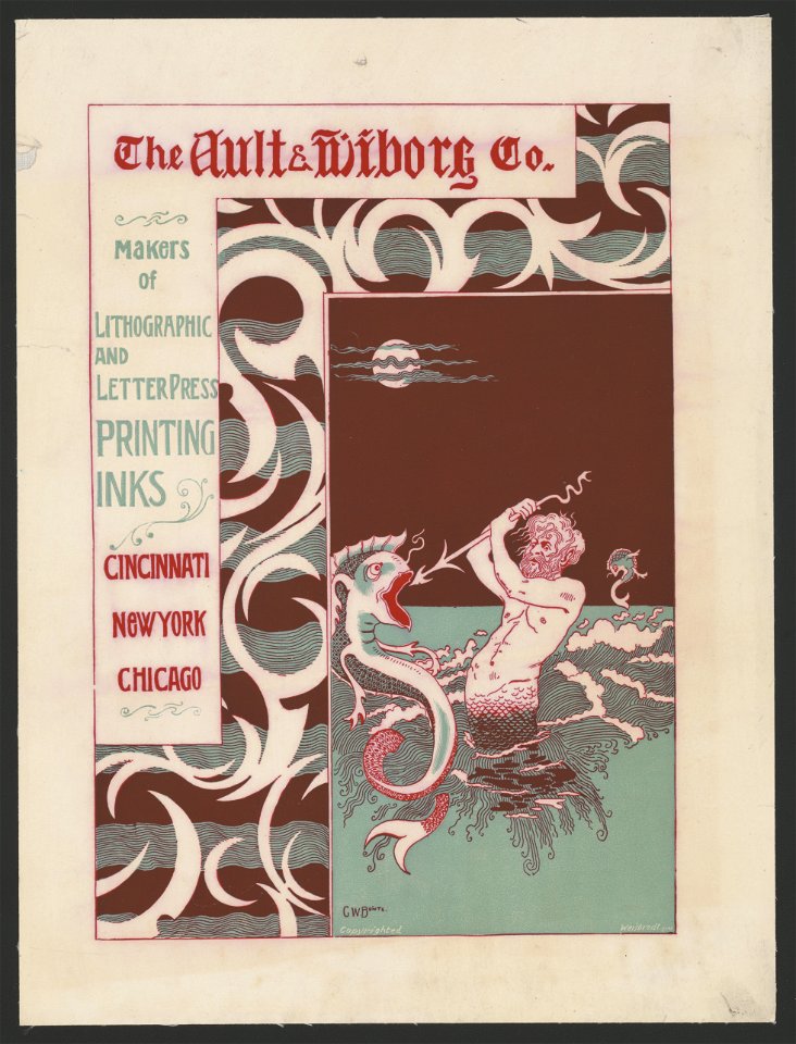 Ault & Wiborg Co. makers of lithographic and letter press printing inks LCCN2014649133