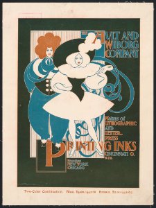 Ault and Wiborg Company, makers of lithographic and letter press printing in inks LCCN2014647779