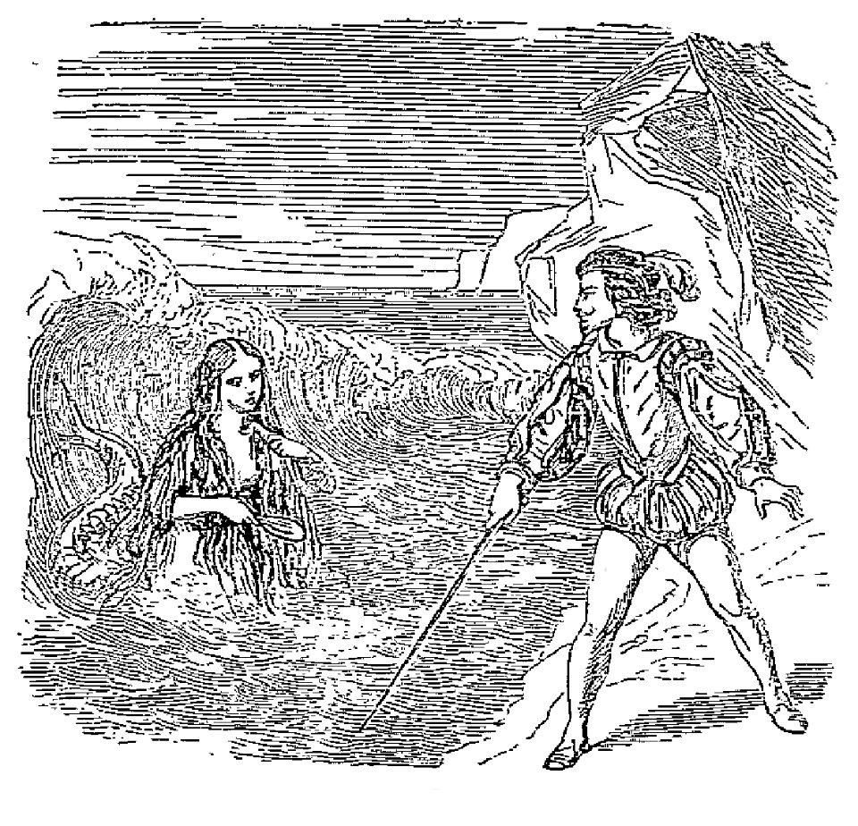 Aulnoy - Contes de Madame d'Aulnoy, 1882 (page 66 crop)