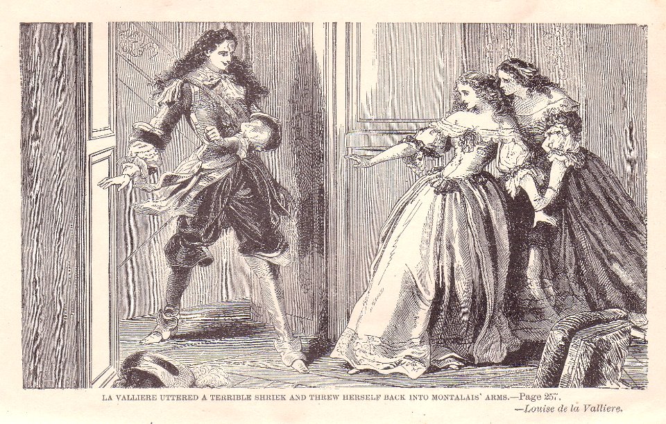 Aura de Montalais, Louise de la Valliere a Raul de Bragelonne
