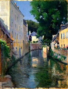 Aureliano de Beruete - The River Isole (Quimperlé) - Google Art Project