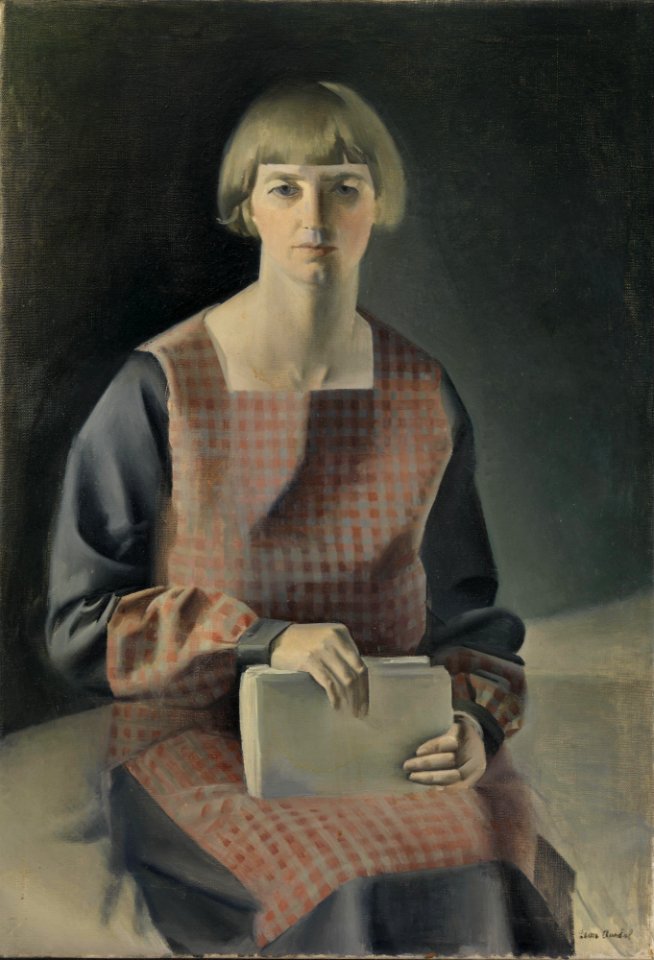 Leon Aurdal - Portrait of a Woman - NG.M.01469 - National Museum of Art, Architecture and Design