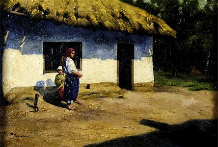 Aurel Baesu - Pe prispa