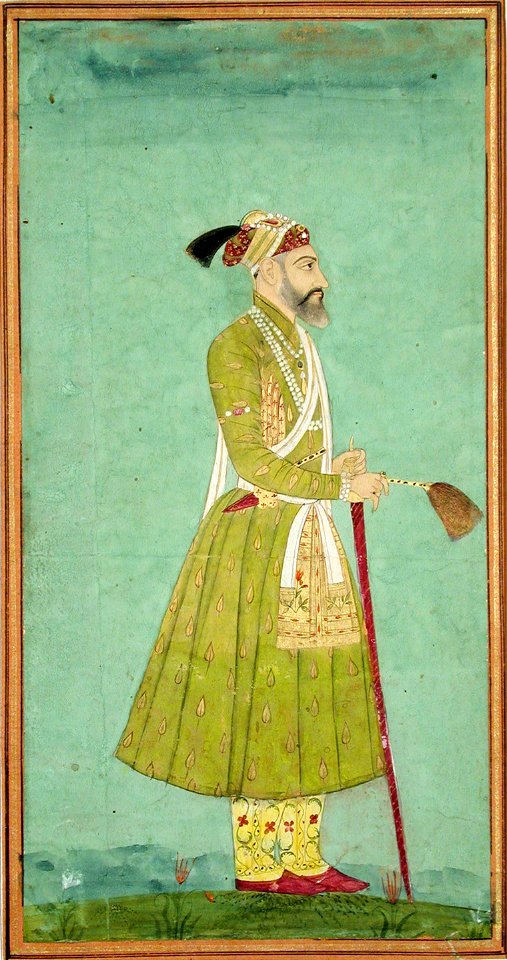 Aurangzeb holding a flywhisk (6124544937)