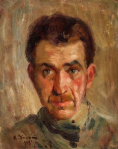 Aurel Baesu - Portretul pictorului Gheorghe Chirovici