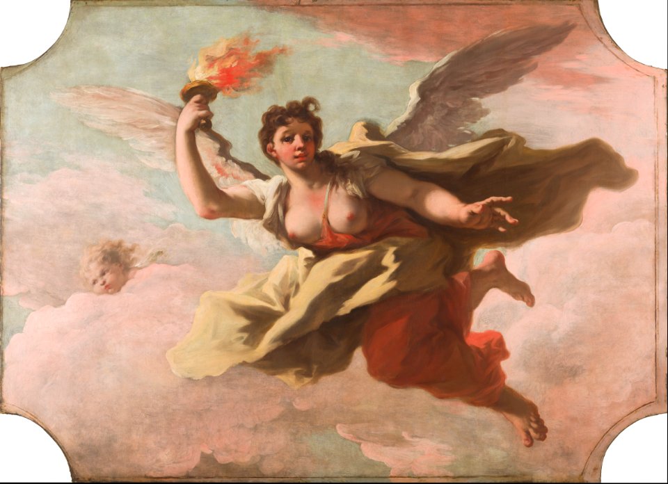 Aurora by Giovanni Antonio Pellegrini Mauritshuis 1136