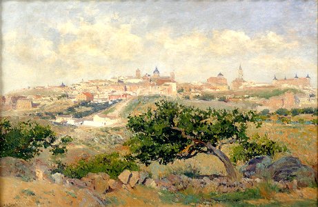 Aureliano de Beruete - View of Toledo - Google Art Project
