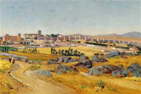 Aureliano Beruete y Moret Avila 1909