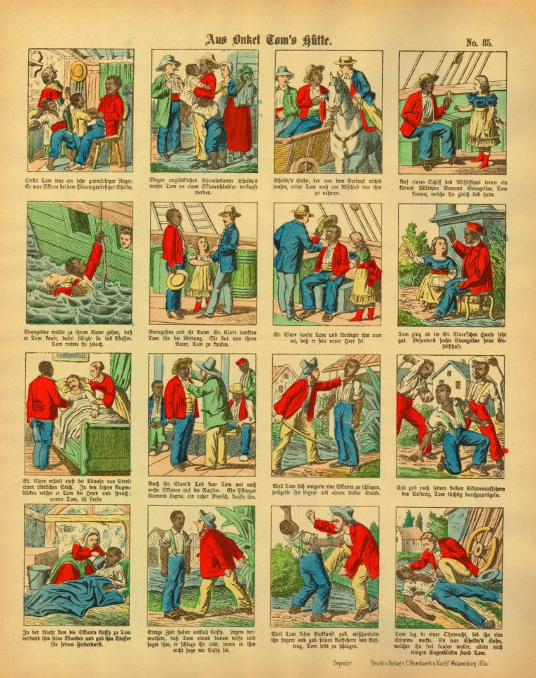 Aus Onkel Tom's Hütte. (Uncle Tom's Cabin.) (BM 2012,7020.17)