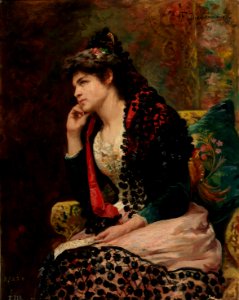 Ausencia, de Francisco Díaz Carreño (Museo del Prado)