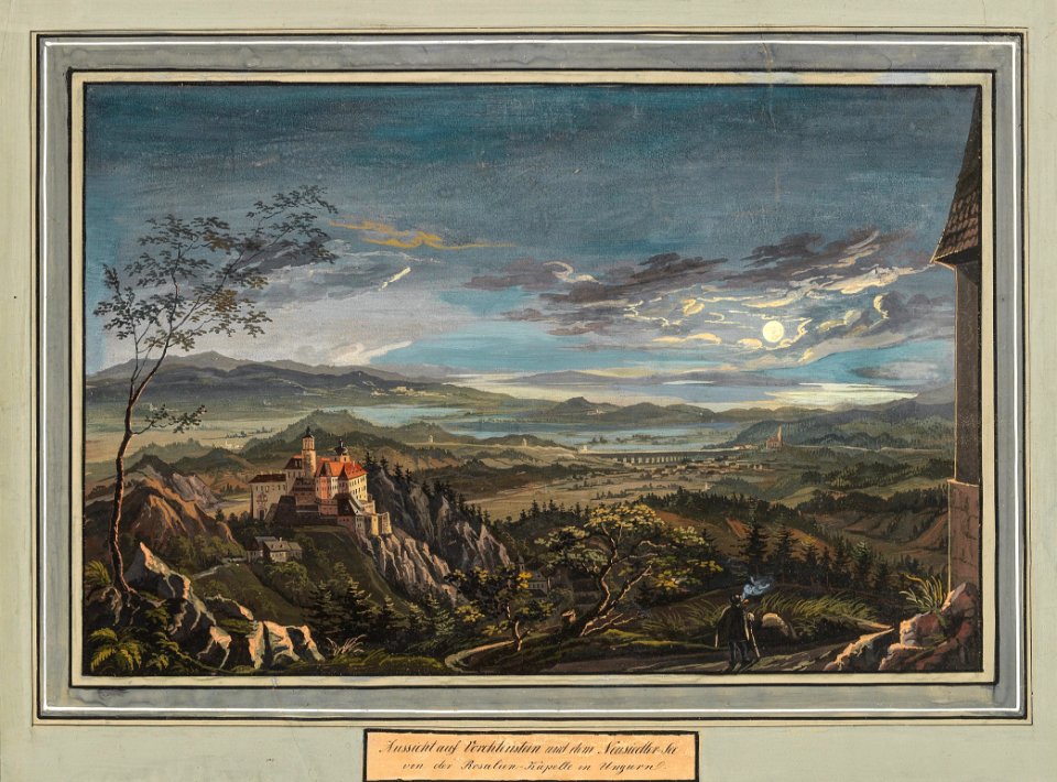 Aussicht auf Vorchtenstein und dem Neusiedler-See