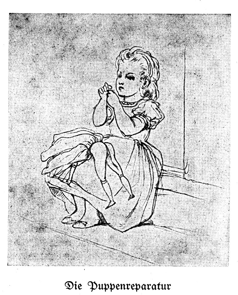 Aus Hendschel’s Skizzenbuch Puppenraparatur dgE