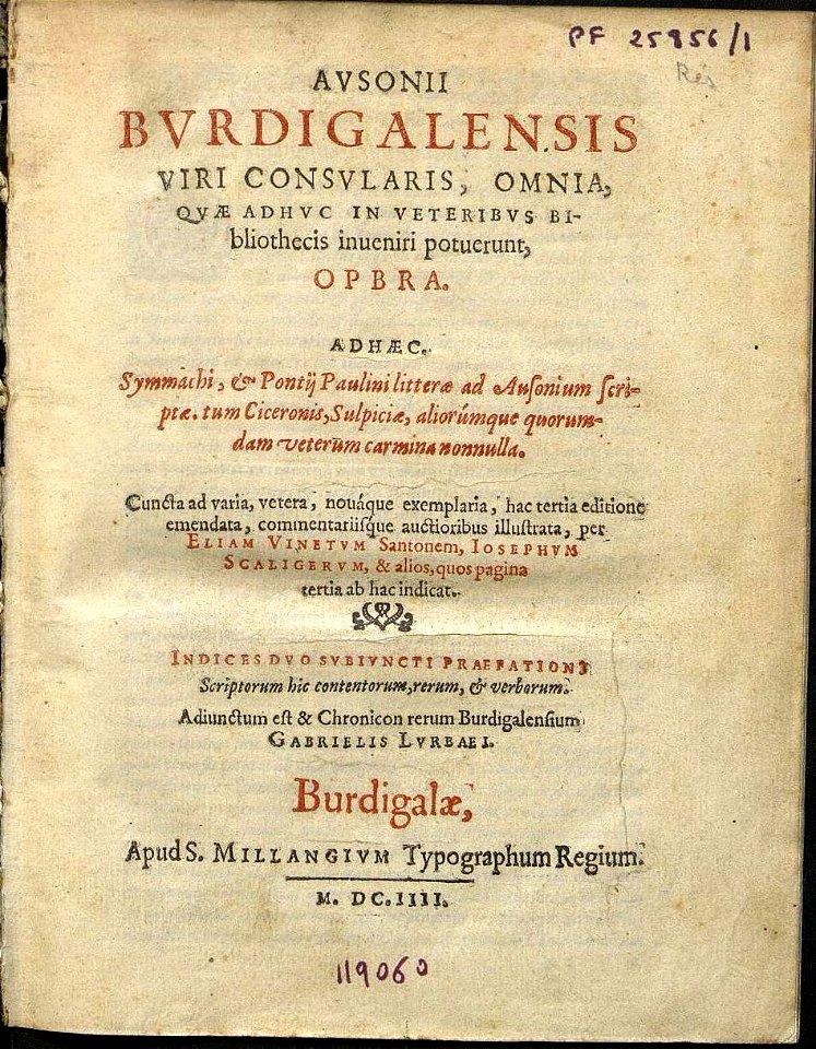 Ausone (1604)