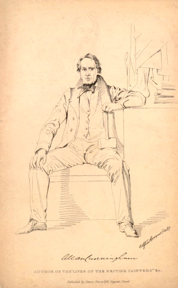 Author of The Lives of the British Painters &c (BM 1926,0331.771)