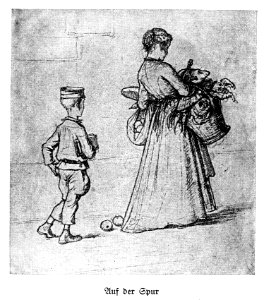 Aus Hendschel’s Skizzenbuch Auf der Spur dgE