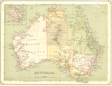 Australia - Map 1879