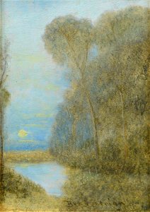 Ben Austrian - Landscape - 1974.12.1 - Reading Public Museum