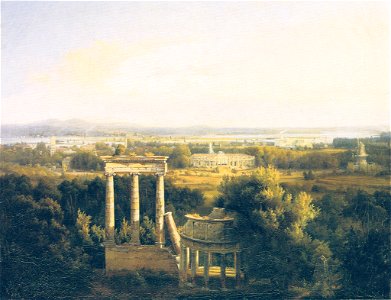 Aussicht vom Ruinenberg nach Sansouci-C108