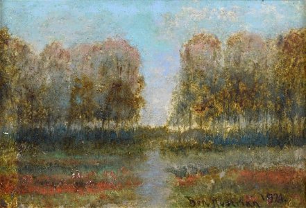 Ben Austrian - Landscape - 1974.11.1 - Reading Public Museum