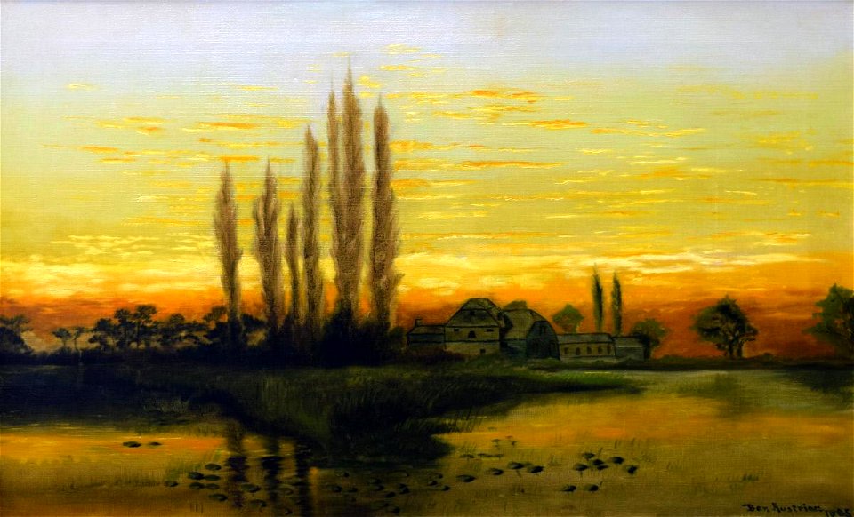 Ben Austrian - Morning in Brittany - 1984.1.1 - Reading Public Museum