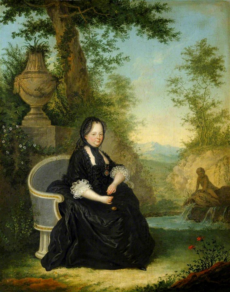 Austrian School - The Empress Maria Theresa (1717–1780), as a Widow (partially after Anton von Maron) - 207801 - National Trust