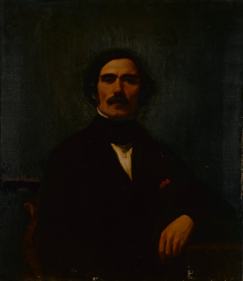 Autoportrait - Édouard Hostein - musée d'art et d'histoire de Saint-Brieuc, DOC 83