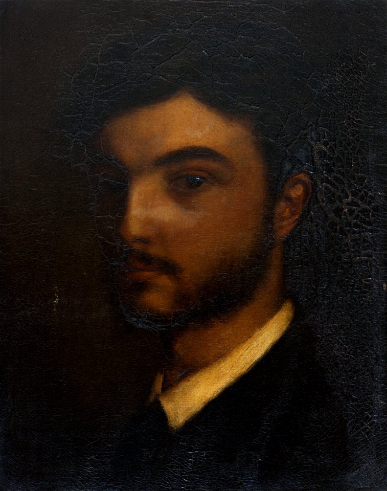 Autoportrait de Théodore Reinach vers l'âge de vingt ans (bgw16 0228)