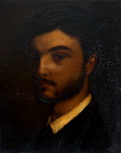 Autoportrait de Théodore Reinach vers l'âge de vingt ans (bgw16 0228)