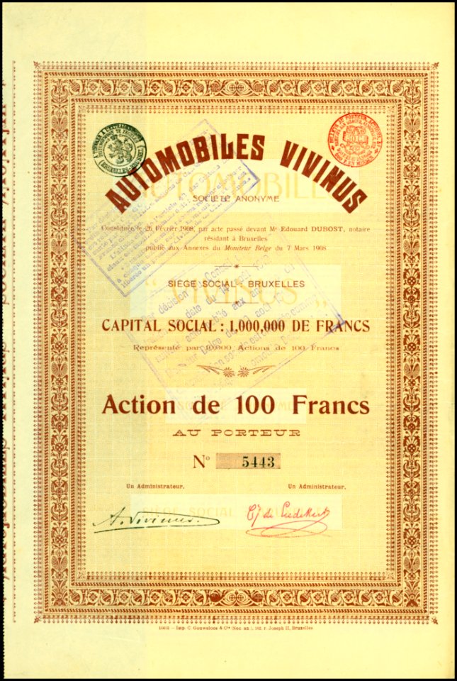 Automobiles Vivinus 1908