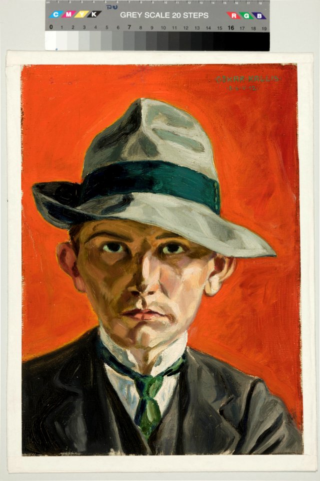 Autoportree Oskar Kallis