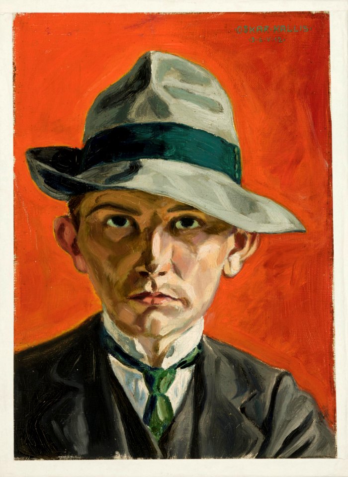 Autoportree Oskar Kallis