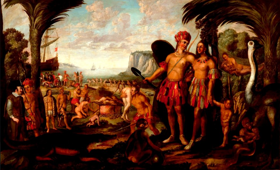Autor não identificado (a partir de Charles Le Brun) - América, c. 1650