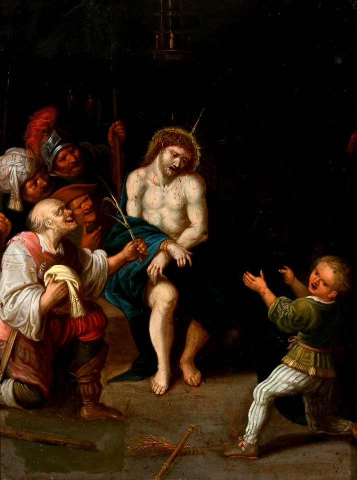Autor desconhecido - Jesus entre a plebe