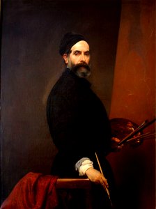 Autoritratto a 57 anni by Francesco Hayez