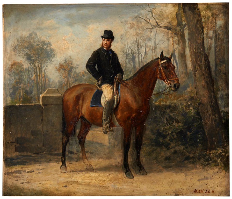 Autorretrato ecuestre de Ricardo Balaca (Museo del Prado)