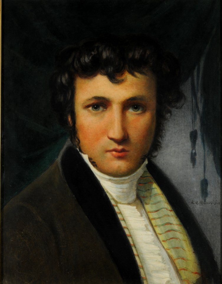 Autorretrato - Raymond Monvoisin