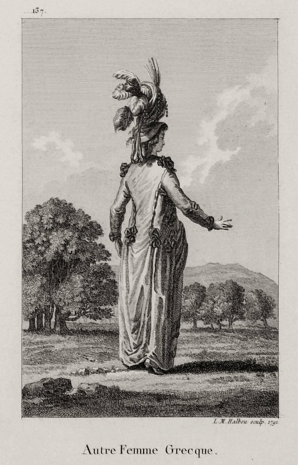 Autre femme Grecque - Choiseul-gouffier Gabriel Florent Auguste De - 1822