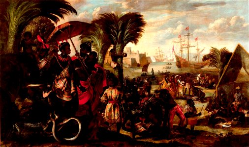 Autor não identificado (a partir de Charles Le Brun) - África, c. 1650