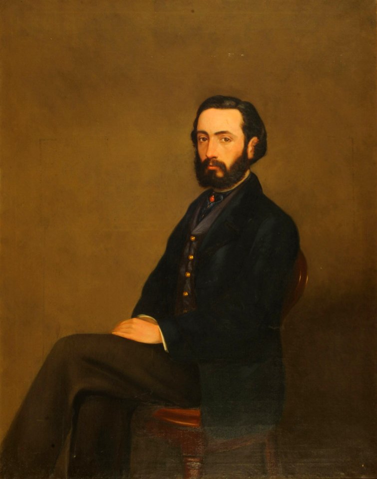 Autorretrato, Fermín Rezaval Bustillo