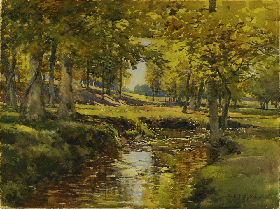 Autumn in the Meadow Edge SAAM-1969.53.1 1