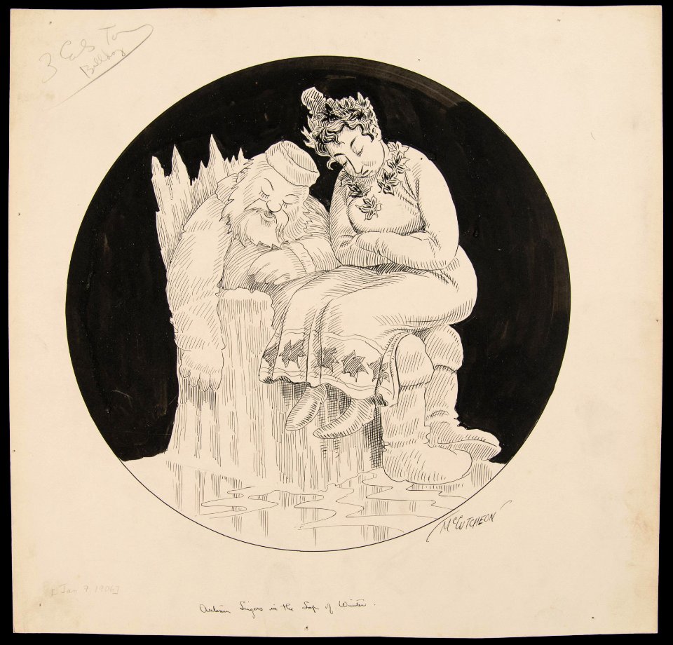 Autumn lingers in the lap of winter, January 7, 1906 (NBY 1365)