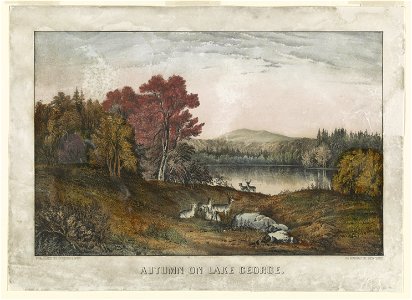 Autumn on Lake George LCCN90708858