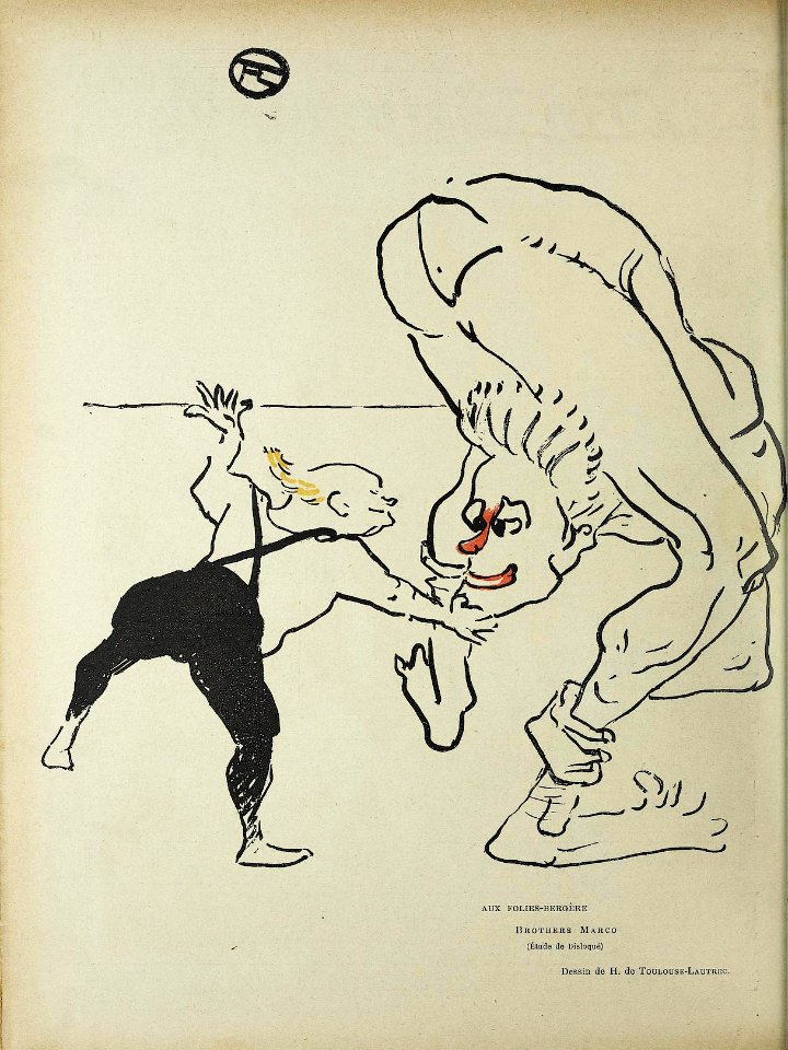 Aux Folies-Bergère Toulouse-Lautrec