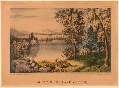 Autumn on Lake George LCCN2004667204